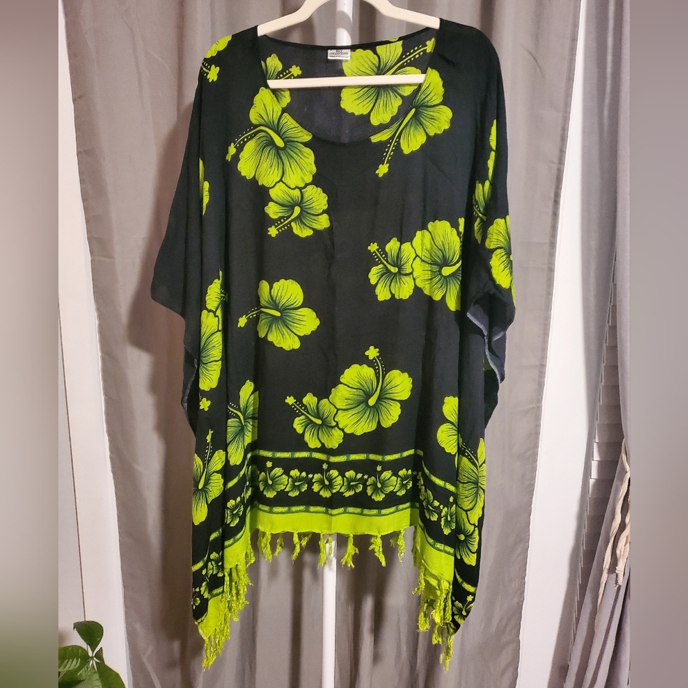 Bali Collection Hibiscus Kaftan